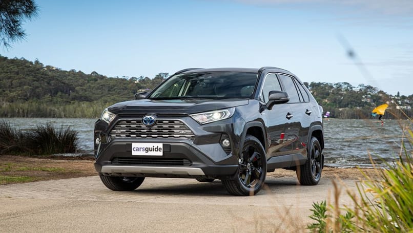 Le RAV4 hybride se classe régulièrement parmi les voitures les plus populaires d’Australie.