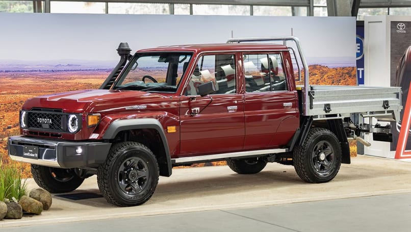 Toyota Australie a également suspendu les commandes du LandCruiser série 70 à moteur V8.