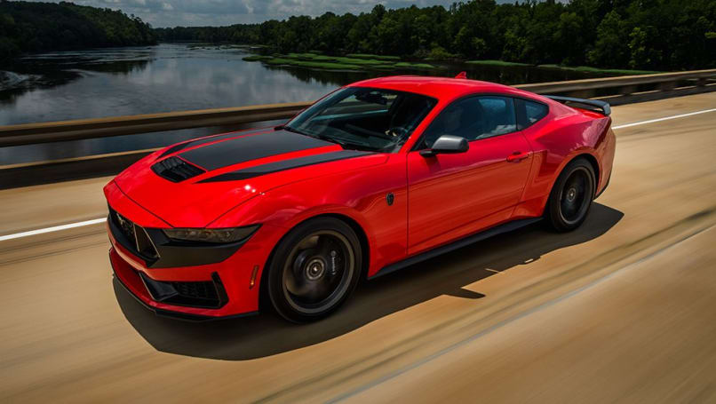 La Mustang nouvelle génération arrive début 2024.