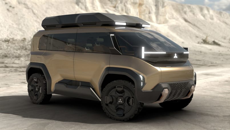 L'un des concepts les plus étranges présentés à Tokyo, le Delica D:X est peut-être l'un des plus intéressants et innovants.