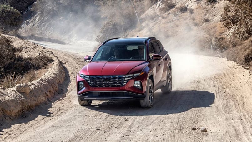 Un Hyundai Tucson a une garde au sol de 172 mm.
