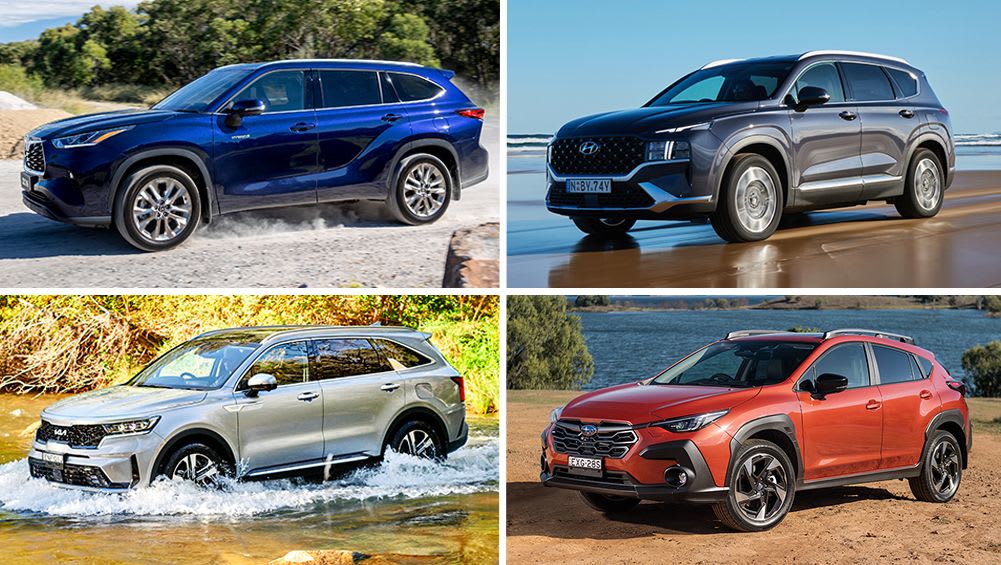 Les SUV familiaux comme le Mazda CX-5, le Hyundai Santa Fe et le Toyota Kluger conviennent parfaitement au tout-terrain léger |  Opinion - Actualité automobile