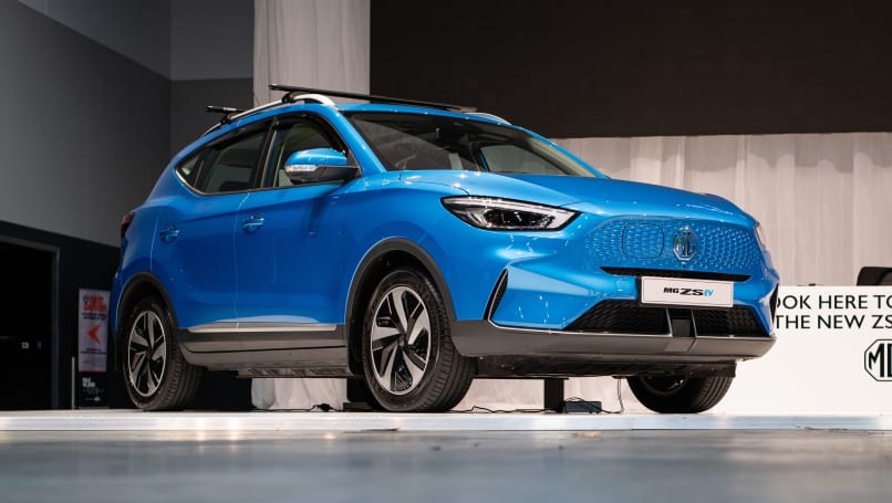 La MG ZS EV affiche un prix de 47 337 $.