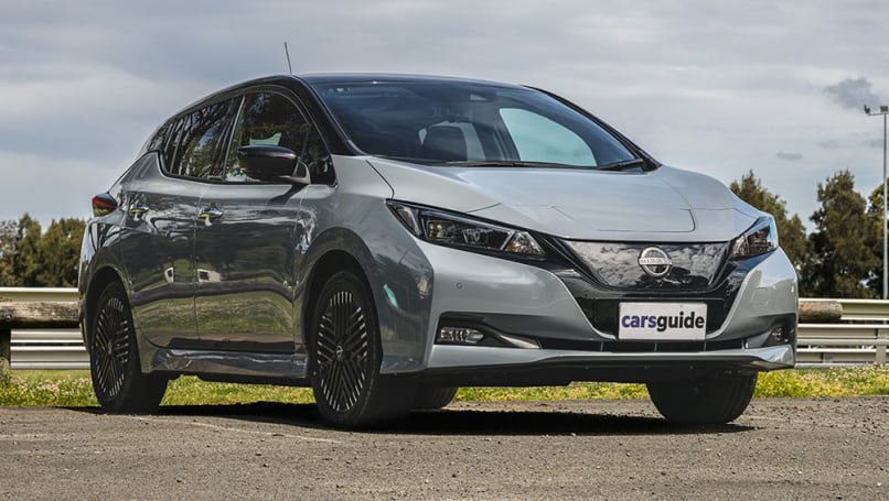 La Nissan Leaf affiche un prix de 50 990 $. (Image : Glen Sullivan)