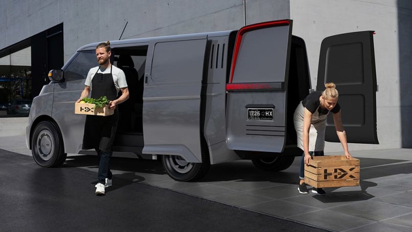 Le Darling Van pourrait être livré avec une version à traction avant produisant environ 200 kW si les configurations de fourgonnettes généralement populaires doivent être suivies.