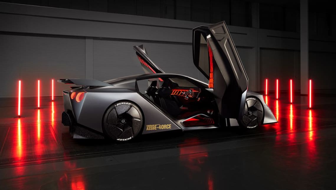 Nissan affirme que ce monstre de 1 000 kW est alimenté par une batterie à semi-conducteurs. 