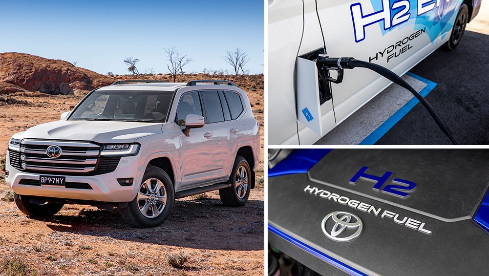 À venir!  Un Toyota LandCruiser utilisant un moteur thermique à hydrogène est-il à l'étude par la marque ?  - Actualités automobiles