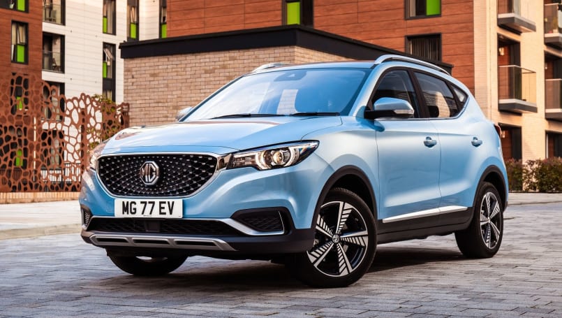 MG prévoit d'apporter une part du boom chinois des voitures électriques aux États-Unis avec son petit SUV électrique eZS.