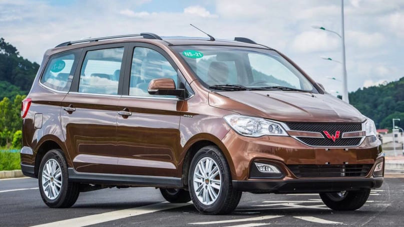 Le véhicule de transport de personnes Wuling Hongguang est l'un des modèles de voitures les plus vendus au monde et est construit dans le cadre d'une coentreprise chinoise avec General Motors.