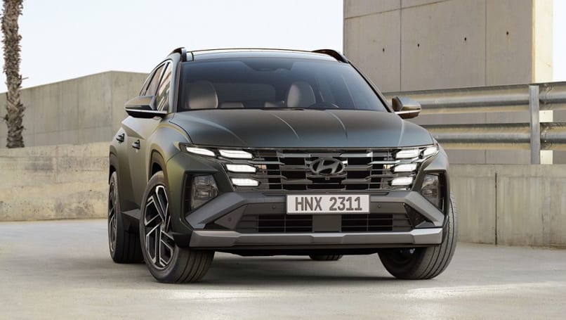 Le Tucson Hybrid arrivera au premier semestre de l’année prochaine.