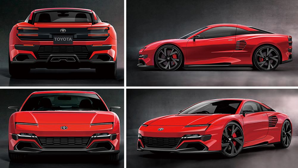 Le MR2 arrive !  Essais de prototypes en cours pour la voiture de sport Toyota MR2 à moteur central et moteur turbo - rapport - Car News