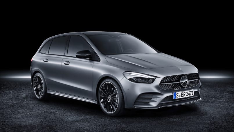 (Mercedes-Benz Classe B en vedette)