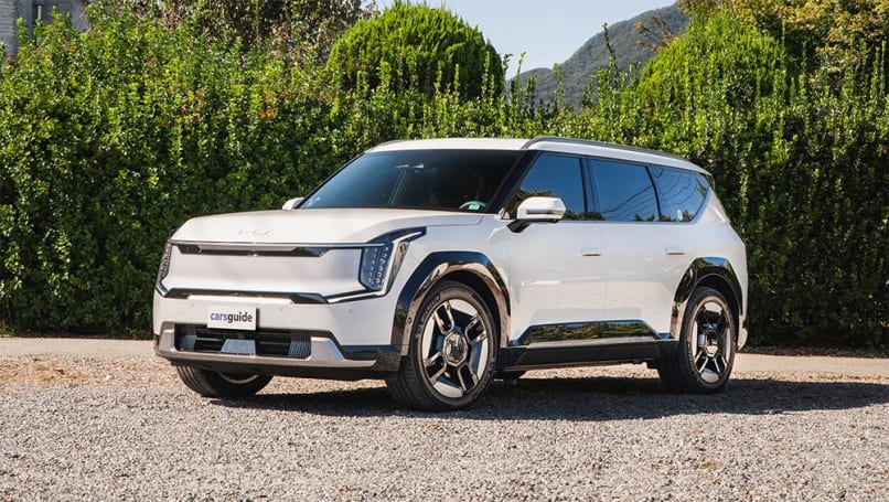 L'EV9 élève toute la marque Kia au niveau supérieur et c'est mon design préféré cette année.  (Image : Tom White)