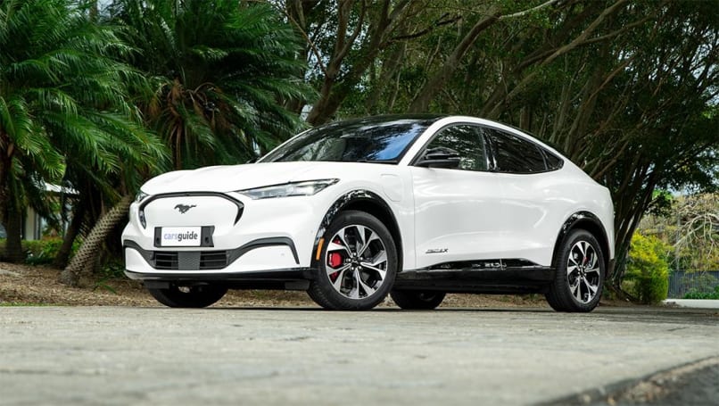 Le Mach-E est ma surprise de l'année.  Soigneusement spécifié pour l’Australie et avec le meilleur de Ford intégré, ce SUV électrique est plus qu’il n’y paraît à première vue.  (Image : Tom White)