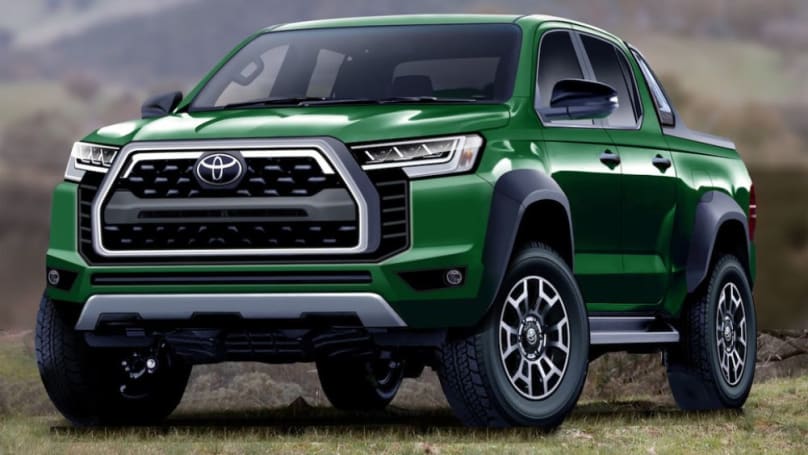 Toyota développe actuellement le HiLux de nouvelle génération. (Image : Réponse.jp)