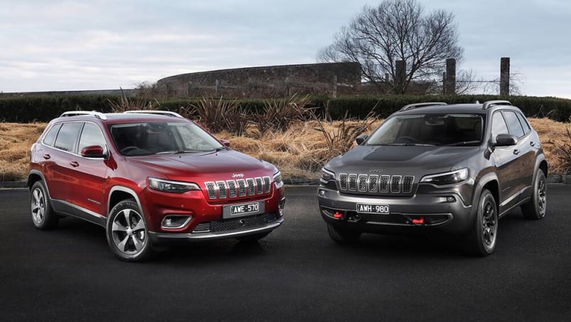 (Jeep Cherokee en vedette)
