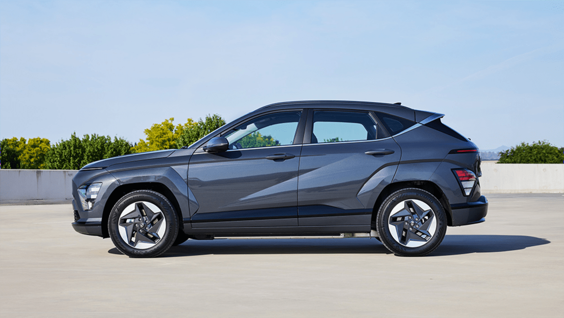 Le Kona EV a un coefficient de traînée de 0,27 grâce aux améliorations apportées à la carrosserie et à un volet d'air actif interne dans le pare-chocs.