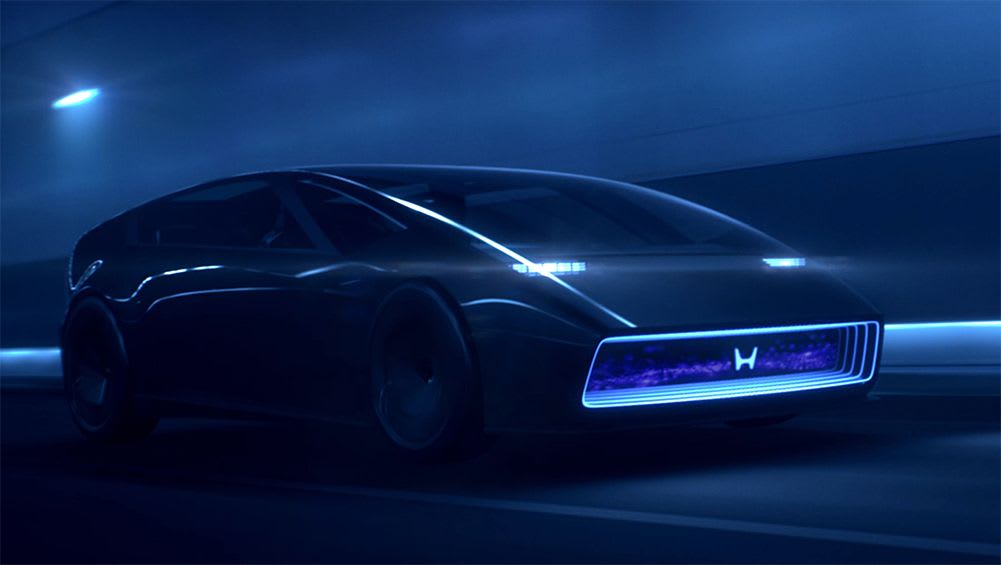 Plus qu'un concept de voiture électrique !  Le redémarrage de la marque Honda en 2026 commencera avec une berline rétro et une fourgonnette Space Hub - Actualité automobile