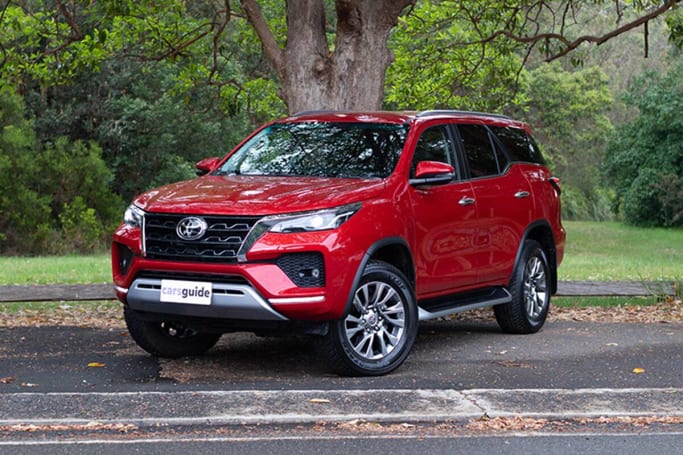 Le Fortuner est basé sur le HiLux ute.  (Crédit image : Dean McCartney) 