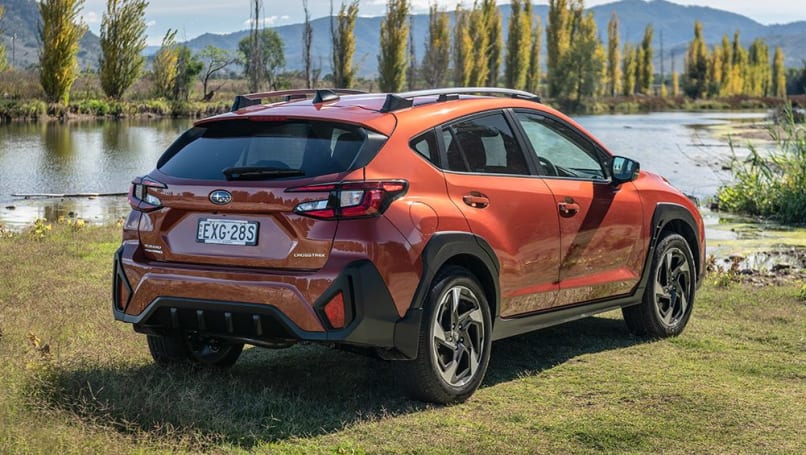 Le Crosstrek est doté d'un système de traction intégrale.