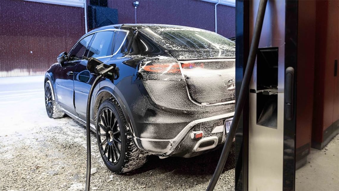 Parmi les autres nouveautés du Macan électrique figurent des éléments aérodynamiques actifs.