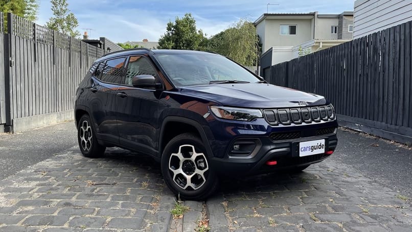 Le Compass est encore un véhicule relativement petit par rapport à vos 4x4 plus typiques.  (image : Tim Nicholson)
