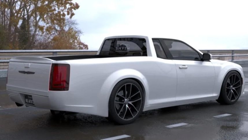 Le Ford Falcon et le Holden Commodore sont des rivaux que vous n'auriez jamais imaginé vouloir !  Dites bonjour à la Chrysler 300 ute - mais un certain assemblage est requis - Actualité automobile
