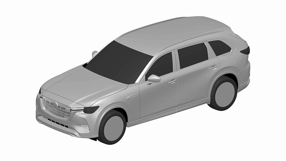 Fuite du Mazda CX-80 2025 !  Le prochain SUV familial révélé par les images de brevets de conception japonais, alors comment se compare-t-il au nouveau CX-60 ?  - Actualités automobiles