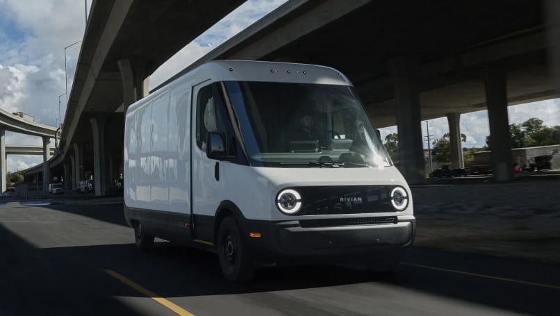 Le troisième modèle de Rivian est une camionnette de livraison électrique spécialement conçue pour laquelle Amazon a une commande de 100 000 unités dans le monde.