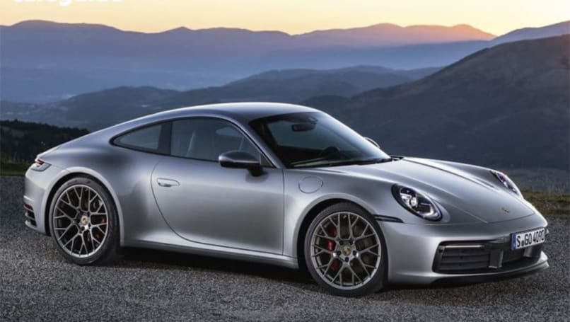 Porsche 911 présentée ici