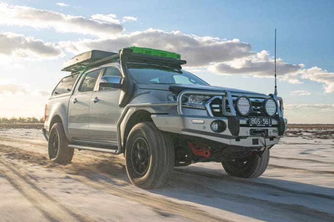 Le pare-buffles Ford Ranger Ironman est un autre favori parmi les acheteurs australiens et comprend des points de récupération et des supports de treuil intégrés ainsi qu'un choix de formes et de modèles pour s'adapter à différentes applications.  (Image : Ironman 4x4)