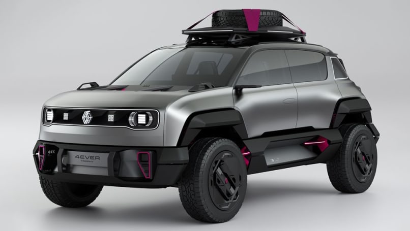 Basée sur la Renault 5 E-Tech, la R4 E-Tech est plus grande et plus familiale dans son packaging.