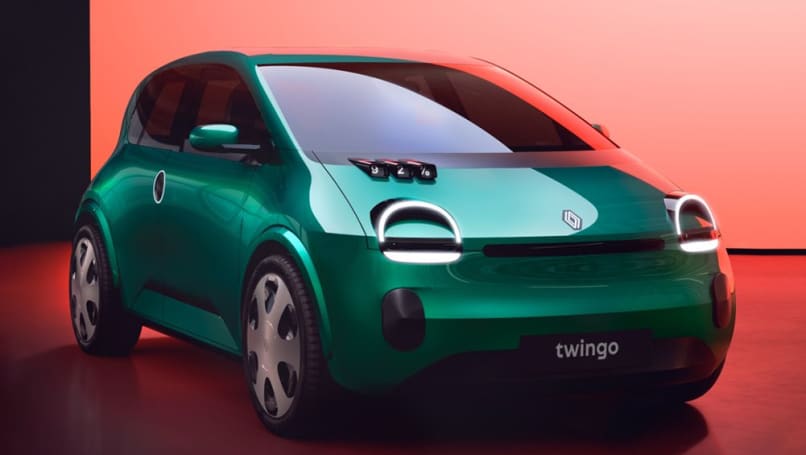 Il y a beaucoup de choses visibles ici depuis l'original Renault Twingo de 1993.
