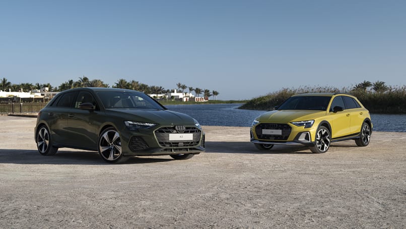 La hauteur de caisse de l'A3 Allstreet est 15 mm plus élevée que celle de l'A3 Sportback.