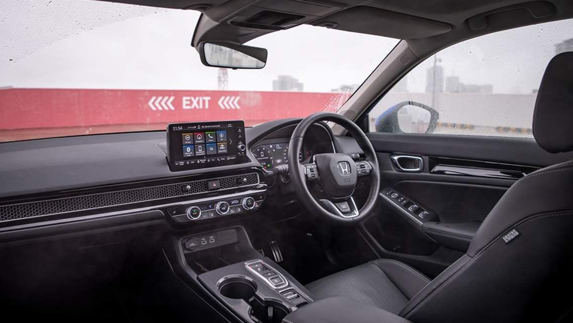 Intérieurs de la Honda Civic E-HEV I 2024