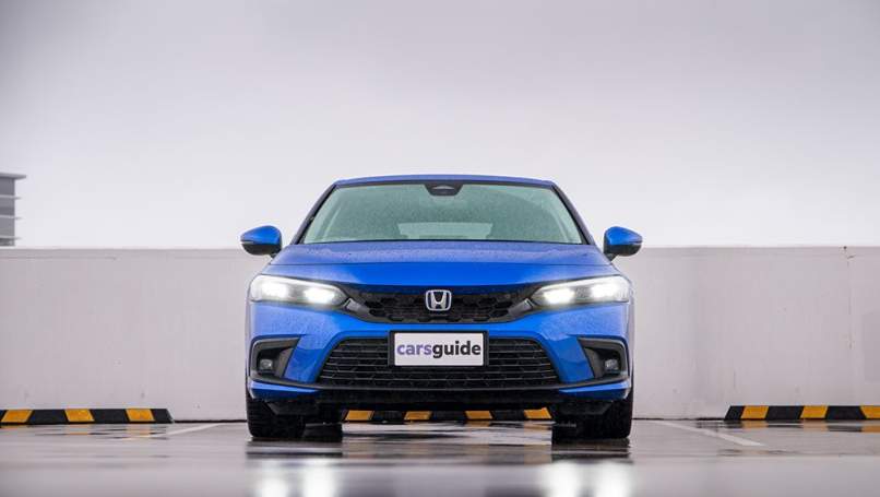 Il y a de la lumière au bout du tunnel pour ceux qui ne veulent pas payer de l'argent à la Golf GTI pour une Civic hybride, Honda déclarant également à CarsGuide qu'elle a l'intention de déployer davantage de versions hybrides à mesure que le cycle de vie de chaque modèle progresse.  (Image : Tom White)