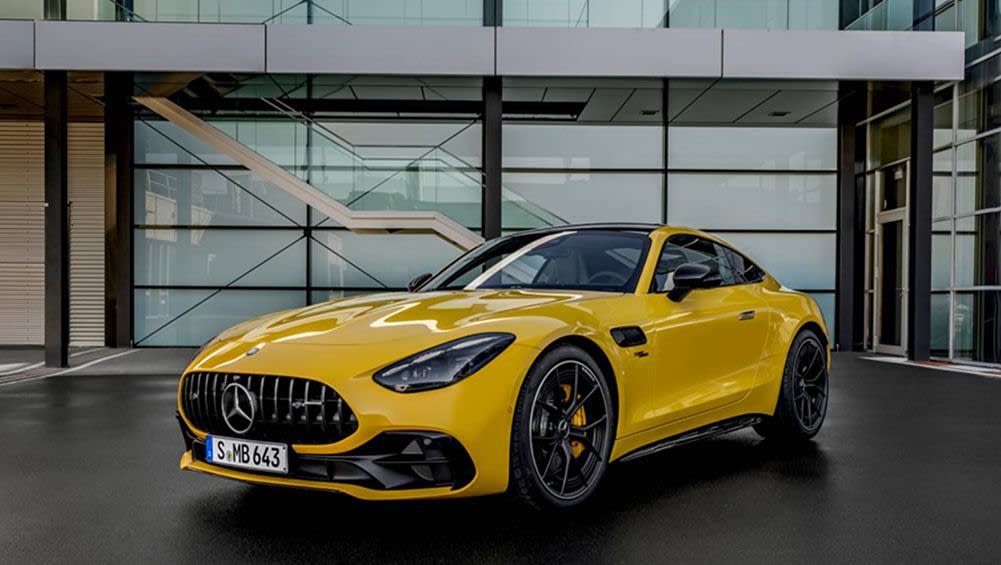 Vous n'avez pas besoin d'un V8 ?  La Mercedes-AMG GT 43 Coupé 2024 ajoute une variante à quatre cylindres comme futurs tests de prototypes de voitures électriques rivalisant avec la Porsche Taycan en Suède - Car News