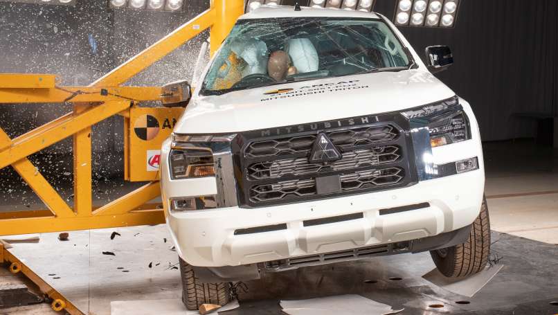 Le Mitsubishi Triton est devenu le premier véhicule à double cabine à être testé selon les nouveaux critères 2023-2025 de l'ANCAP.