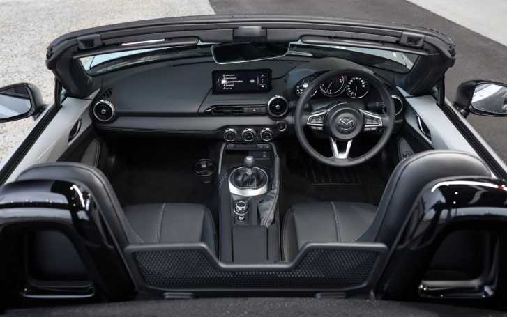 Intérieur de la GT RS illustré.