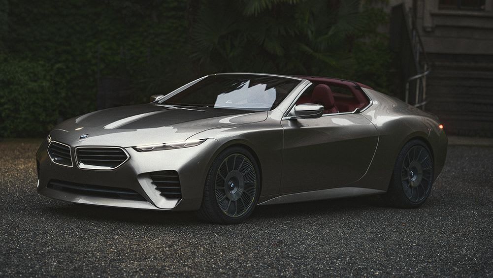Bon retour, Z8 ?  L'étonnant concept BMW à moteur V8 rendant hommage aux icônes passées de la marque est une Série 8 avec le toit coupé, et plus encore !