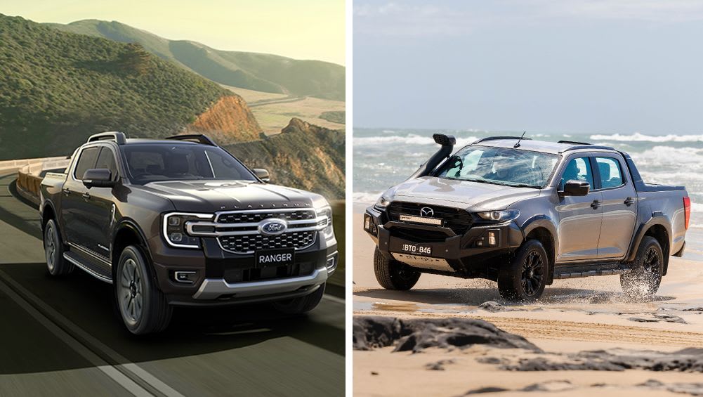 Ford contre Mazda !  La bataille des ventes s'intensifie alors que les Ford Ranger et Everest 2024 aident à devancer l'Ovale bleu devant Mazda malgré de fortes ventes de CX-5 et de SUV