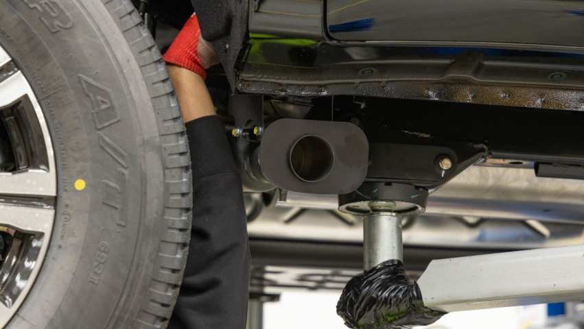 Ligne de production du Nissan Warrior