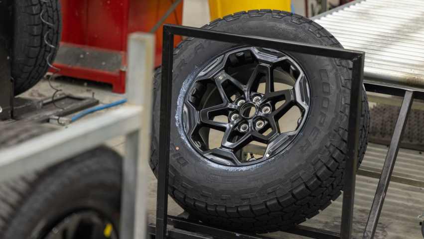 Ligne de production du Nissan Warrior