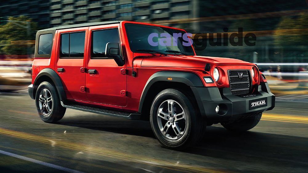 Le sosie du Jeep Wrangler à cinq portes du Mahindra Thar 2025 bénéficiera d'une technologie de sécurité cruciale et pourrait obtenir le feu vert pour l'Australie - rapport