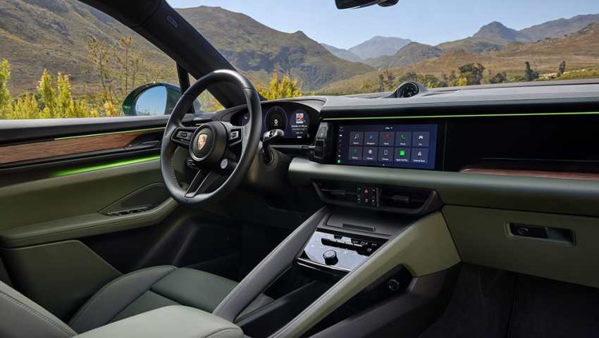Porsche Macan électrique.