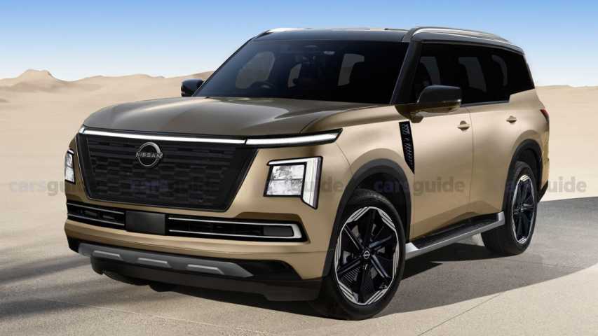 Rendu du Nissan Patrol Y63 2025 (image : Thanos Pappas)