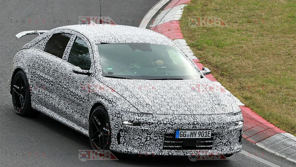 BYD Seal Performance et Tesla Model 3 Performance, deux voitures espionnées : Hyundai Ioniq 6 N 2025 photographiée en test au Nürburgring - Actualités automobiles
