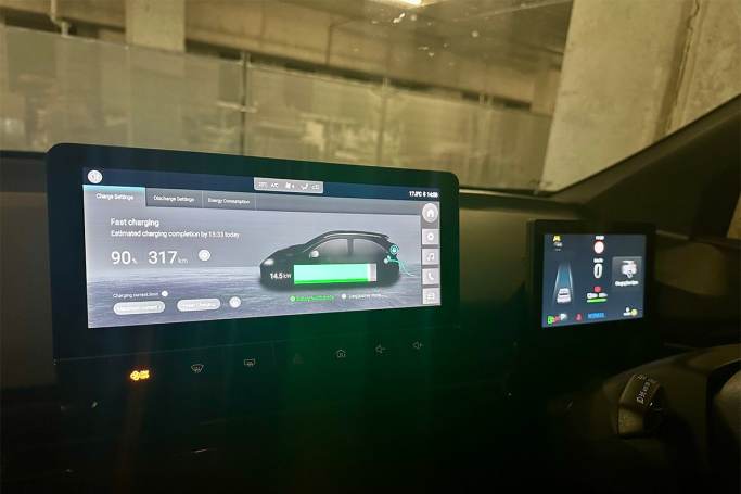 Dans l'ensemble, notre consommation énergétique moyenne était de 23,1 kWh/100 km, ce qui est un chiffre élevé. (Image : Richard Berry)