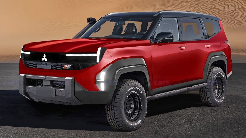 La Mitsubishi la plus folle de tous les temps ? On imagine des photos du Mitsubishi Pajero Ralliart 2027 surélevé pour affronter les Toyota LandCruiser GR Sport et Nissan Patrol Nismo - Actualité automobile