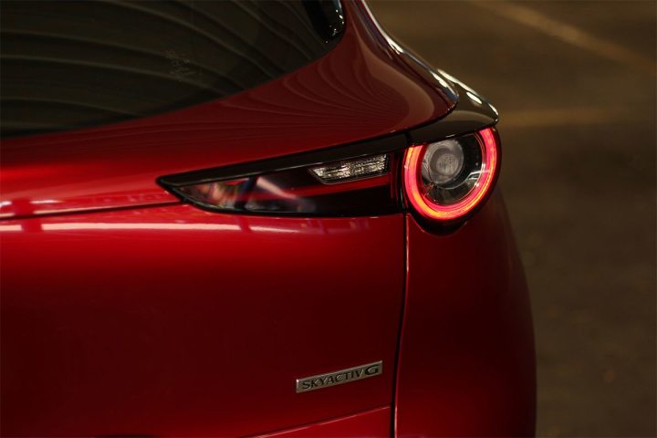 Pour la protection des occupants adultes, le CX-30 a obtenu un score très, très impressionnant de 99 pour cent et très élevé dans tous les domaines. (Image : Jean-Paul Beyrouty)